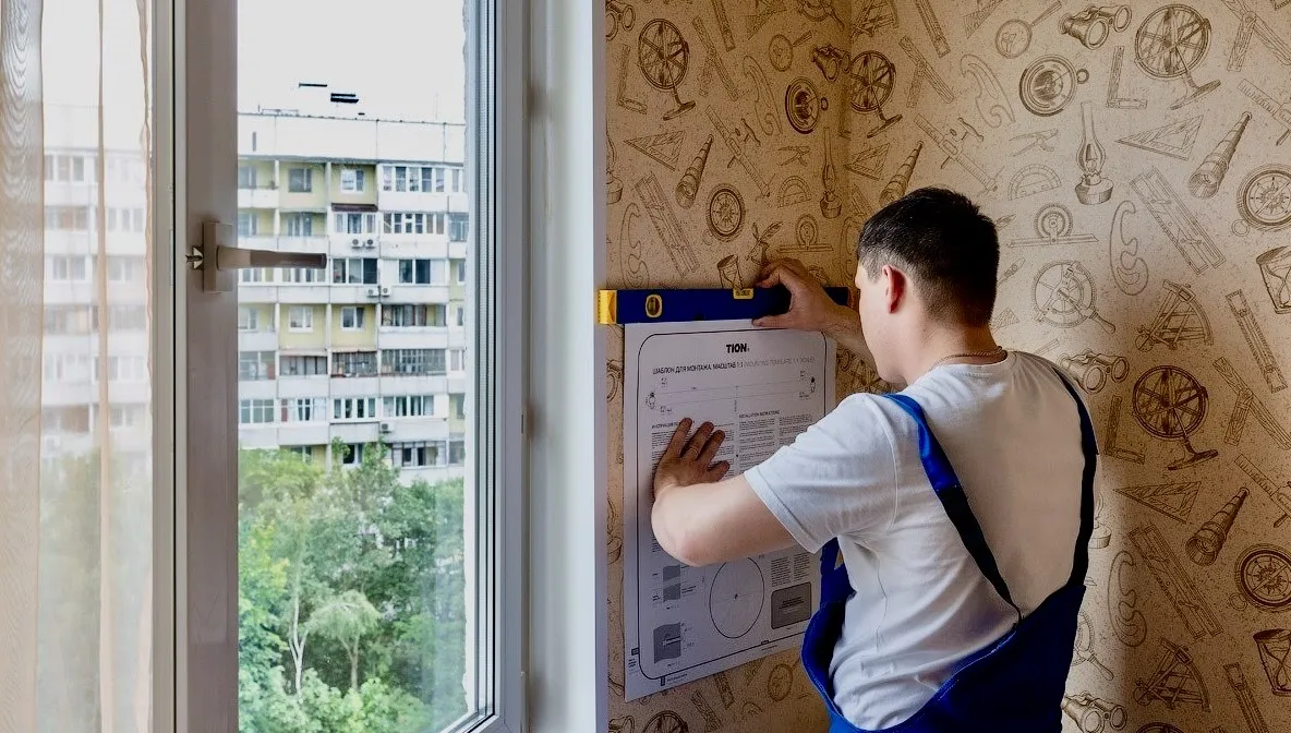 Установка бризера в квартире в Оренбурге
