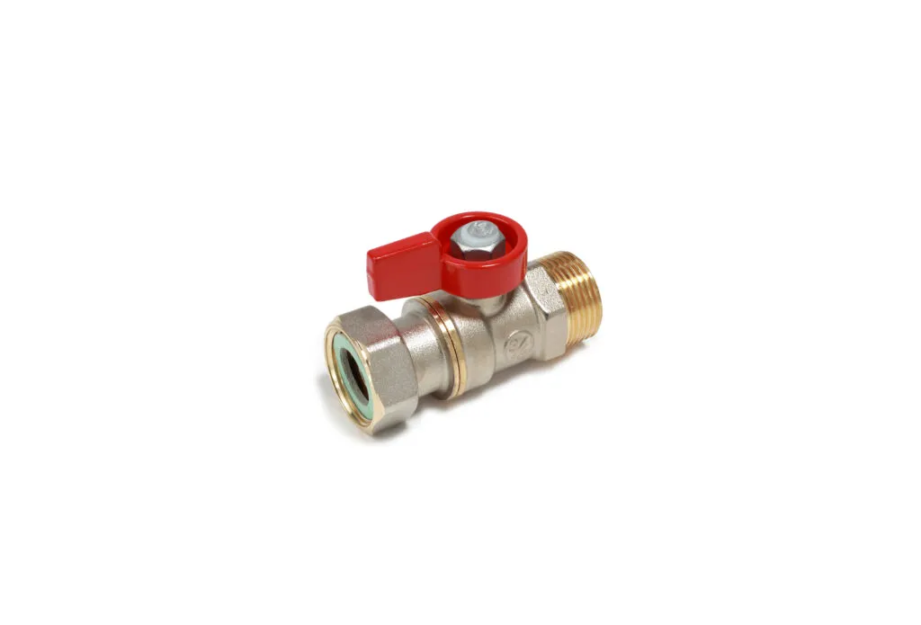 Кран шаровой Giacomini R254PX014 3/4″ для котлов и счётчиков (НР, флажок)