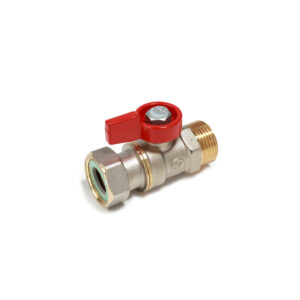 Кран шаровой Giacomini R254PX014 3/4″ для котлов и счётчиков (НР, флажок)