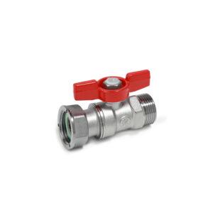Кран шаровой Giacomini R254PX002 1/2″ для счётчиков воды (НР, хром)