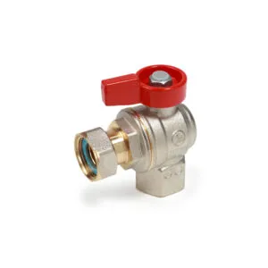 Кран шаровой Giacomini R781PX013 1/2″ угловой для котлов (ВР, флажок)
