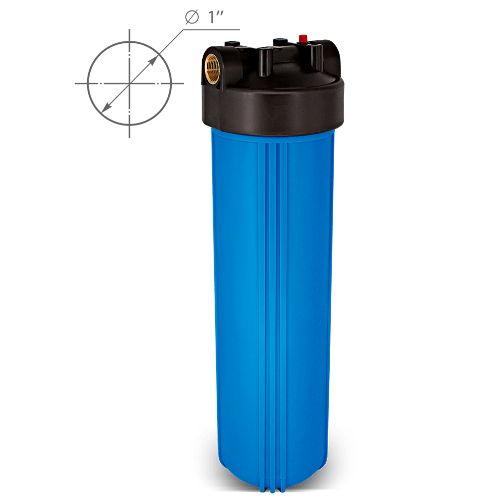 Корпус магистрального фильтра БАРЬЕР Big Blue 20″ — 1″